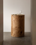 Vernier Round Side Table - Natural